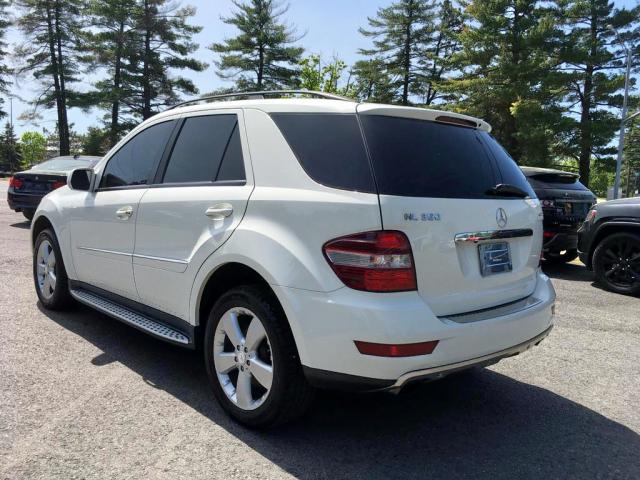 4JGBB86E89A492350 - 2009 MERCEDES-BENZ ML 350 WHITE photo 4