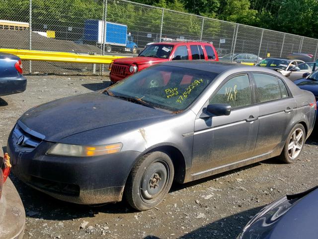 19UUA66246A008049 - 2006 ACURA 3.2TL BLUE photo 2