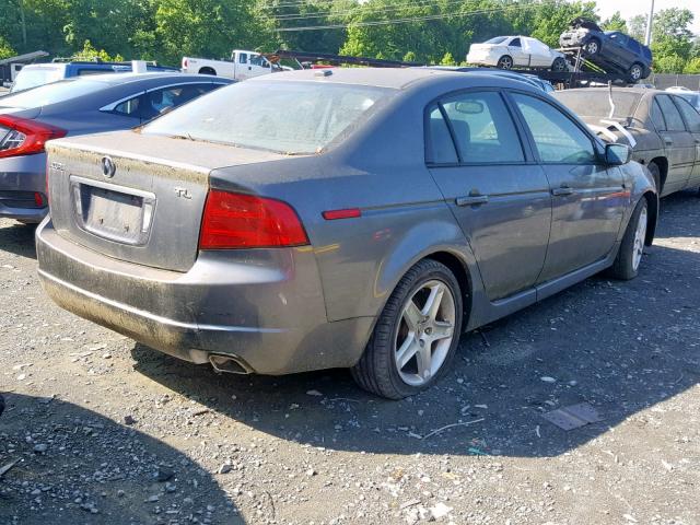 19UUA66246A008049 - 2006 ACURA 3.2TL BLUE photo 4