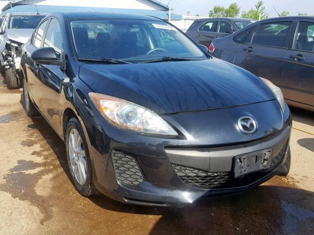 JM1BL1V72C1554327 - 2012 MAZDA 3 I BLACK photo 1