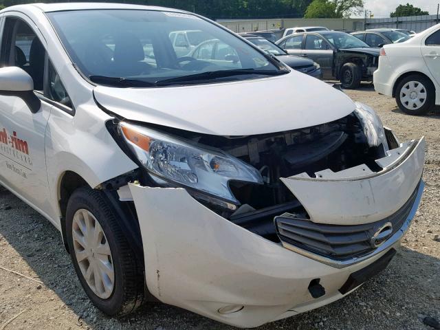 3N1CE2CP0FL382614 - 2015 NISSAN VERSA NOTE WHITE photo 9