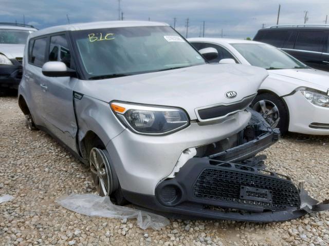 KNDJN2A24G7835523 - 2016 KIA SOUL SILVER photo 1