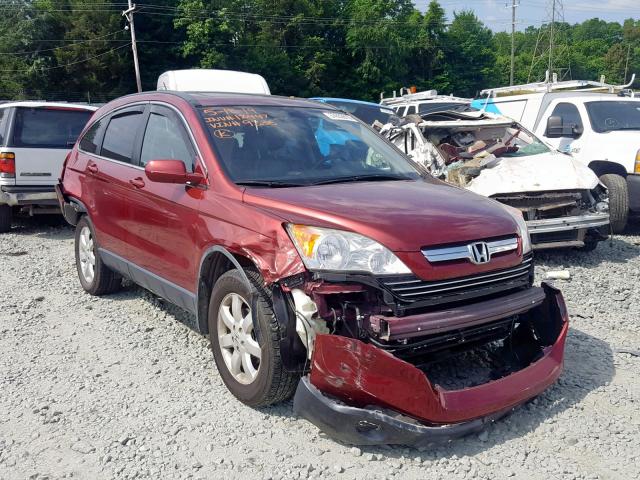 JHLRE48718C019235 - 2008 HONDA CR-V EXL RED photo 1