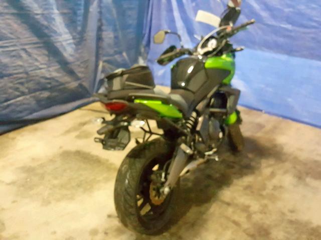 JKALEED18EDA07774 - 2014 KAWASAKI KLE650 D GREEN photo 4