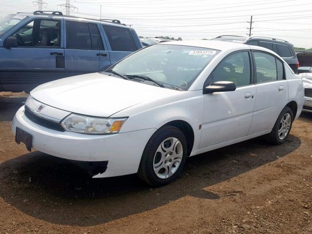 1G8AJ52F64Z212445 - 2004 SATURN ION LEVEL WHITE photo 2