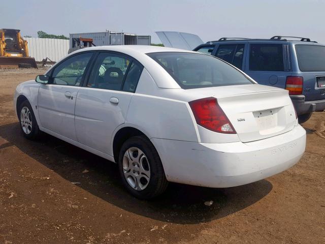 1G8AJ52F64Z212445 - 2004 SATURN ION LEVEL WHITE photo 3