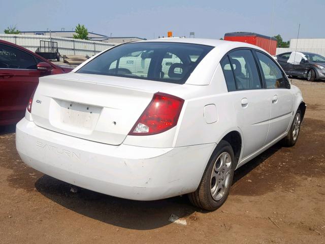 1G8AJ52F64Z212445 - 2004 SATURN ION LEVEL WHITE photo 4