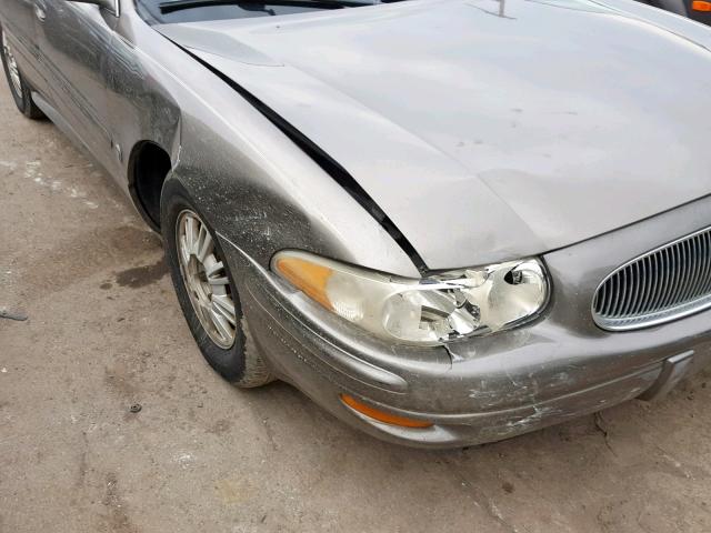 1G4HP54K72U177627 - 2002 BUICK LESABRE CU BEIGE photo 9