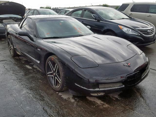 1G1YY12SX25124887 - 2002 CHEVROLET CORVETTE Z BLACK photo 1