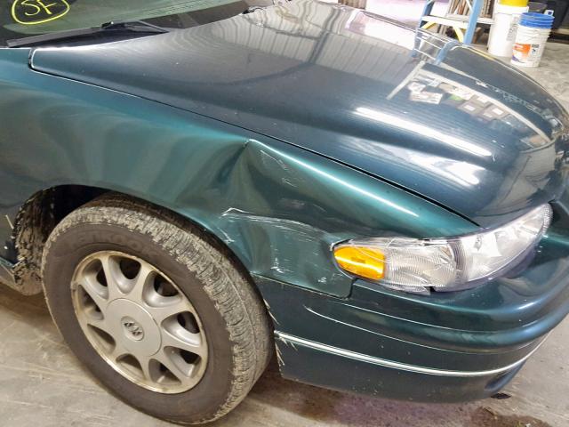 2G4WB52K2W1597533 - 1998 BUICK REGAL LS GREEN photo 9