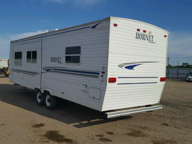 4YDT28F264E311078 - 2004 KEYSTONE HORNET WHITE photo 3