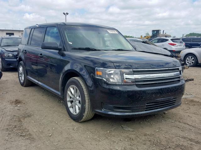 2FMGK5B82KBA13886 - 2019 FORD FLEX SE BLACK photo 1