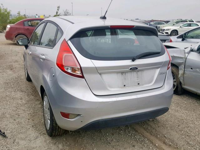 3FADP4TJ7GM172113 - 2016 FORD FIESTA S SILVER photo 3