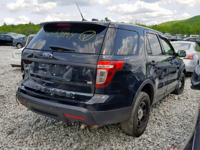 1FM5K8AR4EGC26662 - 2014 FORD EXPLORER P BLACK photo 4