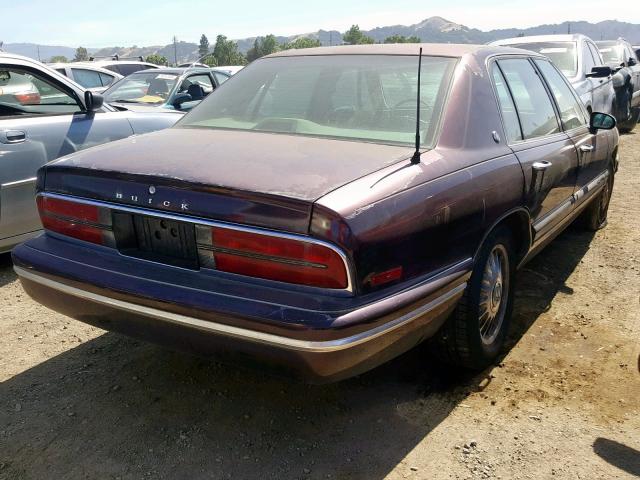 1G4CW52K8TH640420 - 1996 BUICK PARK AVENU RED photo 4