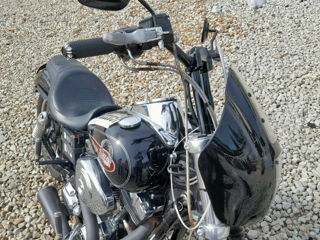 1HD1GN1106K310388 - 2006 HARLEY-DAVIDSON FXDLI BLACK photo 9