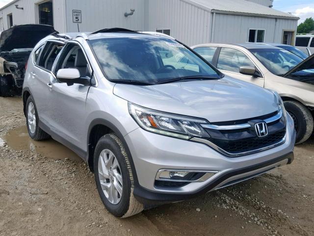 5J6RM4H76FL028939 - 2015 HONDA CR-V EXL SILVER photo 1