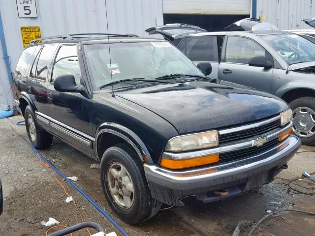 1GNDT13W9W2159280 - 1998 CHEVROLET BLAZER BLACK photo 1