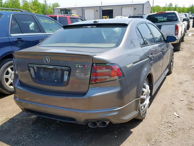 19UUA76518A023143 - 2008 ACURA TL TYPE S BROWN photo 4