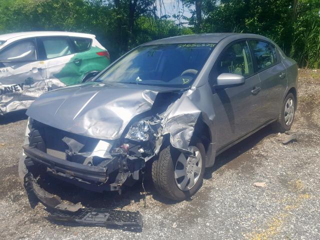 3N1AB61EX9L657841 - 2009 NISSAN SENTRA 2.0 SILVER photo 2