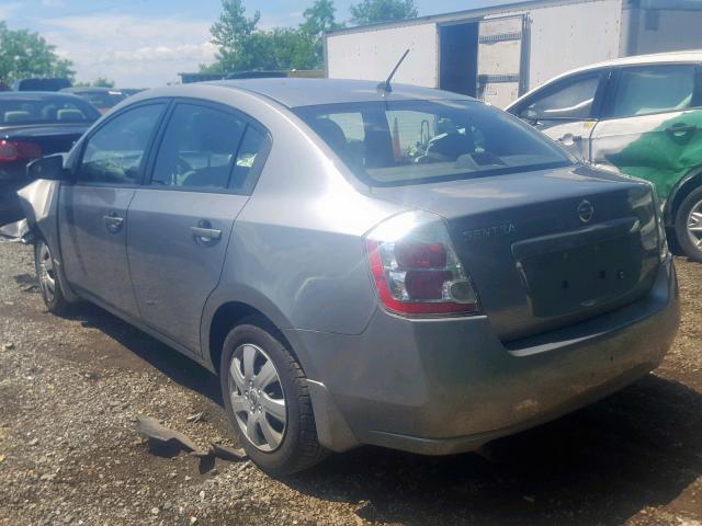 3N1AB61EX9L657841 - 2009 NISSAN SENTRA 2.0 SILVER photo 3