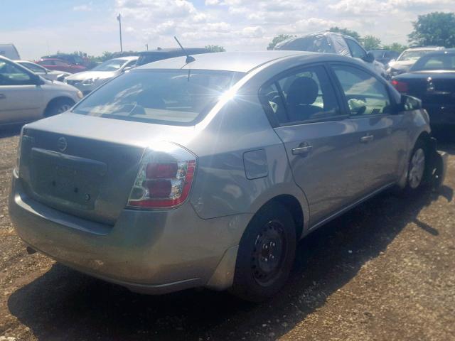 3N1AB61EX9L657841 - 2009 NISSAN SENTRA 2.0 SILVER photo 4