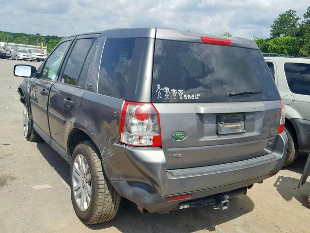 SALFP24NX8H044018 - 2008 LAND ROVER LR2 SE GRAY photo 3