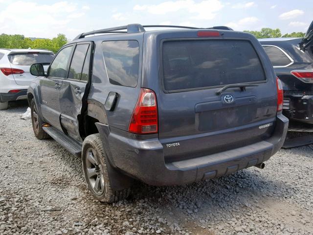 JTEBU17R168055845 - 2006 TOYOTA 4RUNNER LI GRAY photo 3