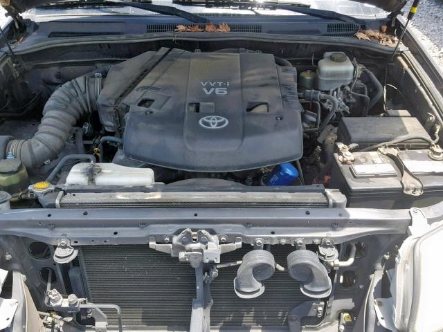 JTEBU17R168055845 - 2006 TOYOTA 4RUNNER LI GRAY photo 7