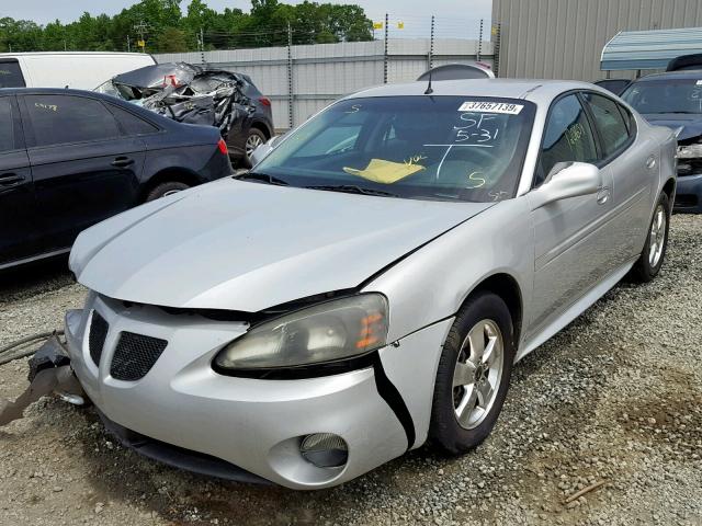 2G2WP522151149972 - 2005 PONTIAC GRAND PRIX Արծաթագույն լուսանկար 2