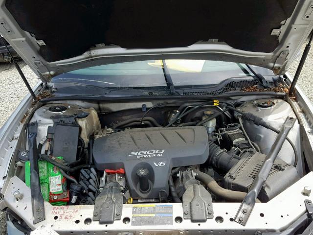 2G2WP522151149972 - 2005 PONTIAC GRAND PRIX Արծաթագույն լուսանկար 7