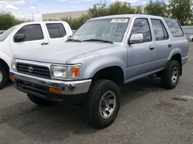 JT3RN37W3S0017712 - 1995 TOYOTA 4RUNNER RN SILVER photo 2