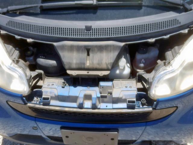 WMEEK31X28K140680 - 2008 SMART FORTWO PAS 蓝色 照片 7