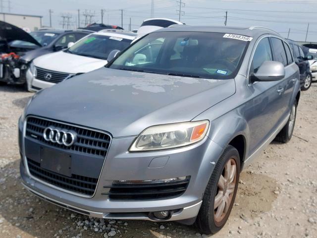 WA1AV74L37D032862 - 2007 AUDI Q7 4.2 QUA GRAY photo 2