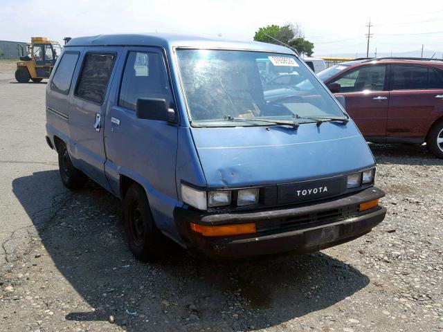 JT4YR28V0J5066623 - 1988 TOYOTA VAN WAGON BLUE photo 1