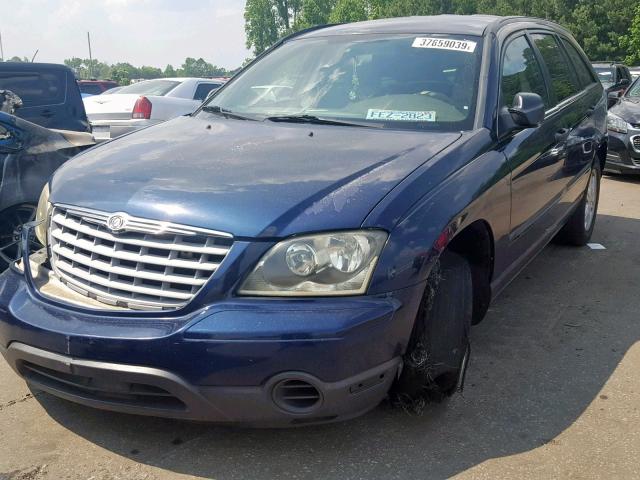 2C4GM48L05R409069 - 2005 CHRYSLER PACIFICA BLUE photo 2