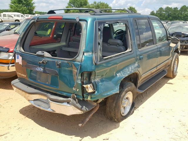 1FMZU34EXWZB20617 - 1998 FORD EXPLORER GREEN photo 4