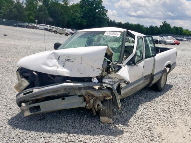 1GTCS19X2T8513608 - 1996 GMC SONOMA WHITE photo 2