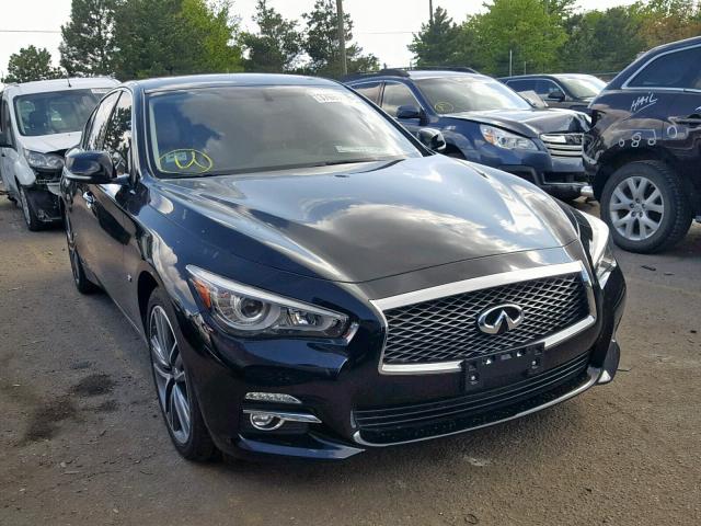 JN1BV7AR9EM692116 - 2014 INFINITI Q50 BASE BLACK photo 1