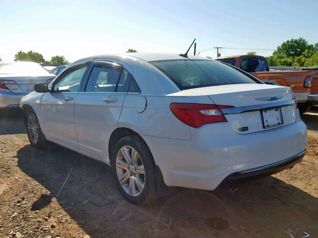 1C3CCBBG1CN139611 - 2012 CHRYSLER 200 TOURIN WHITE photo 3