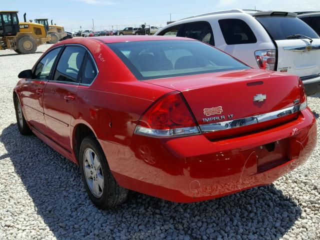 2G1WG5EKXB1234496 - 2011 CHEVROLET IMPALA LT RED photo 3