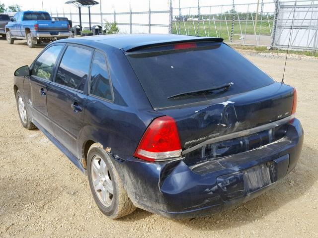 1G1ZU64885F141152 - 2005 CHEVROLET MALIBU MAX BLUE photo 3