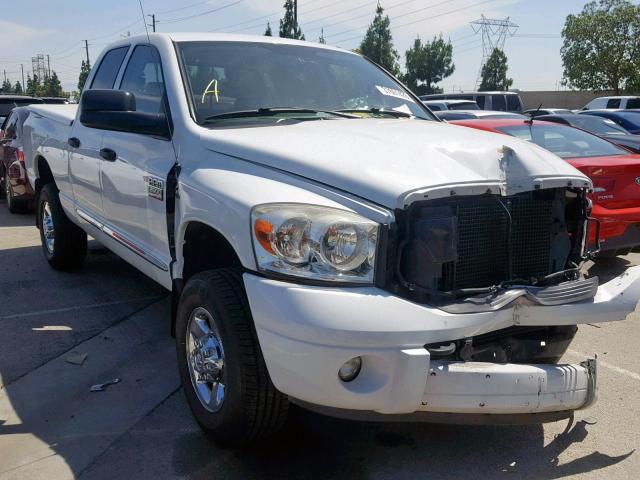 1D7KS28C07J528287 - 2007 DODGE RAM 2500 S თეთრი ფოტო 1
