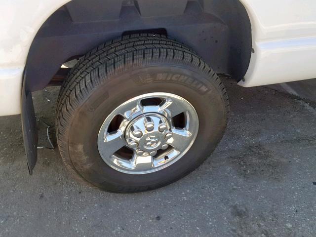 1D7KS28C07J528287 - 2007 DODGE RAM 2500 S თეთრი ფოტო 9