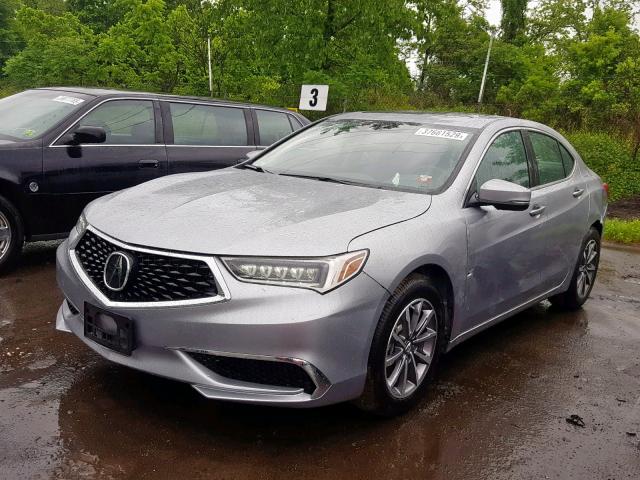 19UUB1F34KA009432 - 2019 ACURA TLX SILVER photo 2