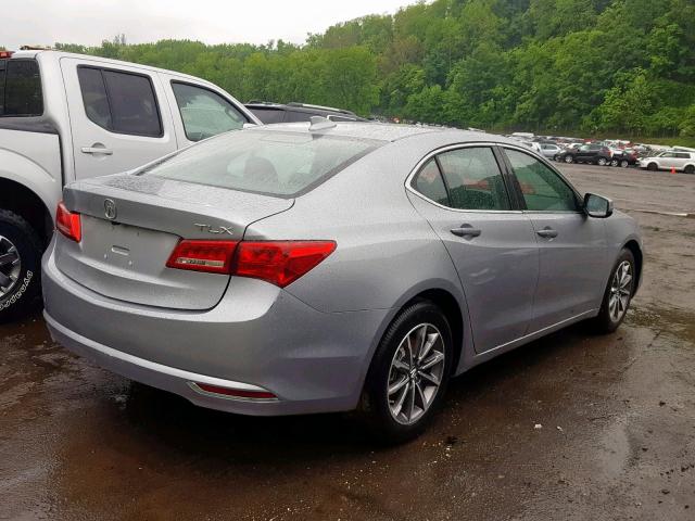 19UUB1F34KA009432 - 2019 ACURA TLX SILVER photo 4