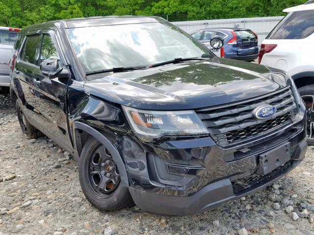 1FM5K8AR8HGA77466 - 2017 FORD EXPLORER P BLACK photo 1