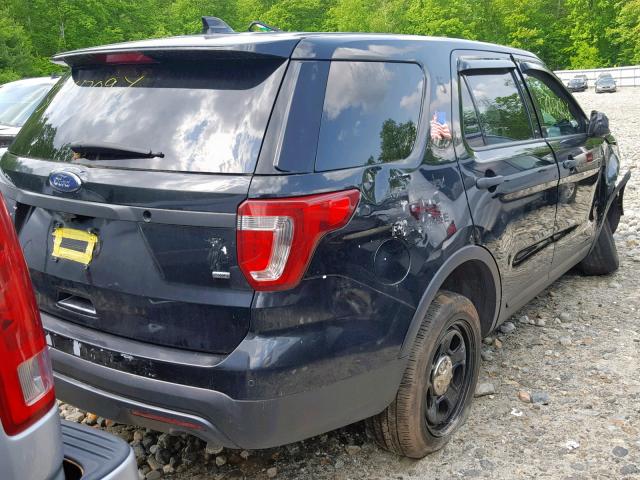 1FM5K8AR8HGA77466 - 2017 FORD EXPLORER P BLACK photo 4