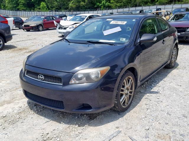 JTKDE177060131572 - 2006 TOYOTA SCION TC შავი ფოტო 2