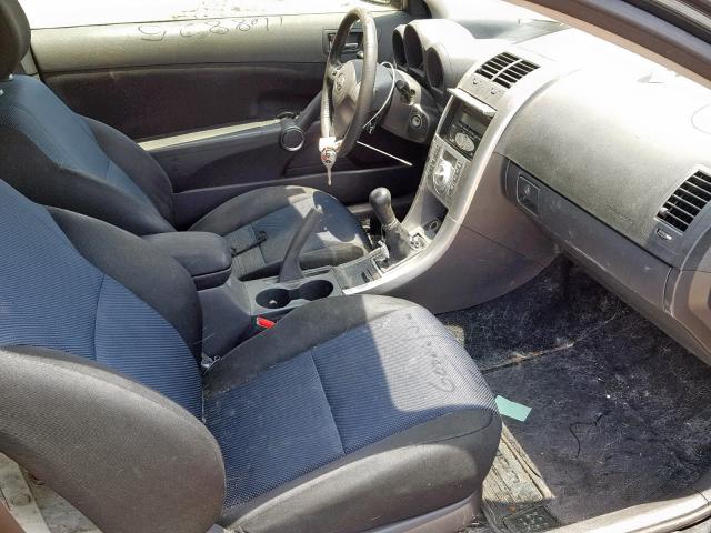 JTKDE177060131572 - 2006 TOYOTA SCION TC შავი ფოტო 5